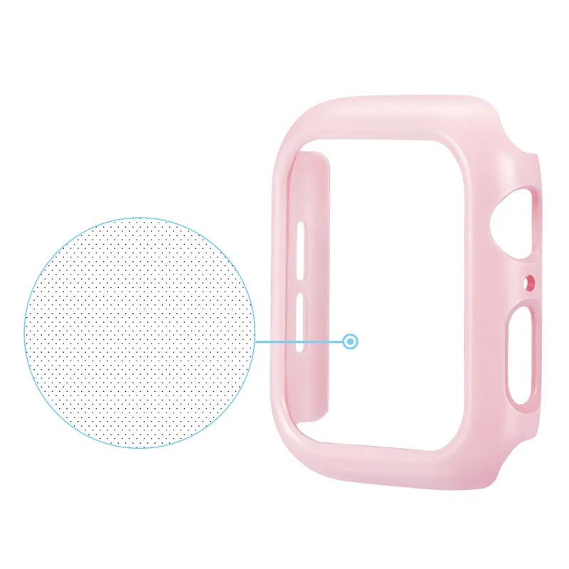 PC защитный чехол 40 44 мм для Apple Watch 5 4 защитная крышка для экрана бампер для iWatch ударопрочный корпус рамка аксессуары