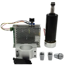 

Machifit ER11 Chuck CNC 500W Spindle Motor with 52mm Clamps and Power Supply Speed Governor