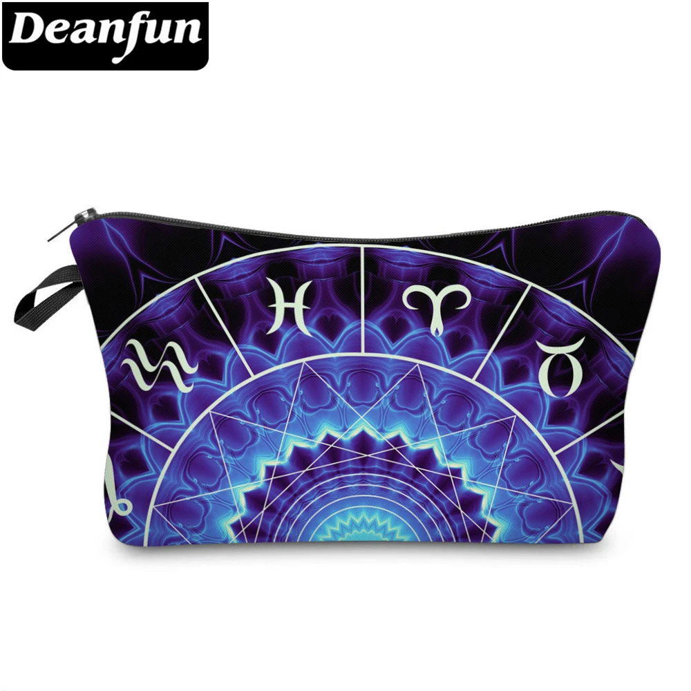

Deanfun Printing Constellation Makeup Bag Vivid Mandala Flowers Fashion Cosmetic Bag Custom 51408