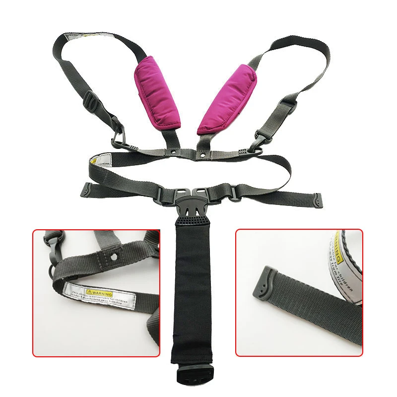 baby stroller accessories backpack Safety Belt  For Xplory V3 V4 V5 With Shoulder Crotch Protectors Compatible Parts Dsland Original Accessories baby stroller handle cover