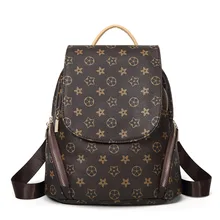 Стиль, мягкий кожаный рюкзак, Женский Повседневный Рюкзак, школьный рюкзак в студенческом стиле, универсальная модная дорожная сумка