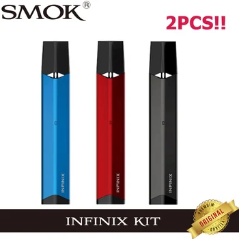 

2pcs Smok Infinix Vape Kit 250mAh Battery 2ml Pods Cartridge Atomizer Mini Electronic Cigarette Vaporizer Pen VS Infinix 2 Vaper