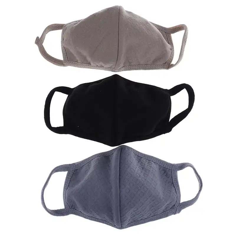 5 mouth mask solid anti haze dust mask nose filter windproof