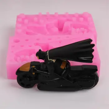 

1pc motorcycle silicone cake mold fondant mold cake decorating tools cake moulds chocolate gmpaste mould FTM1168