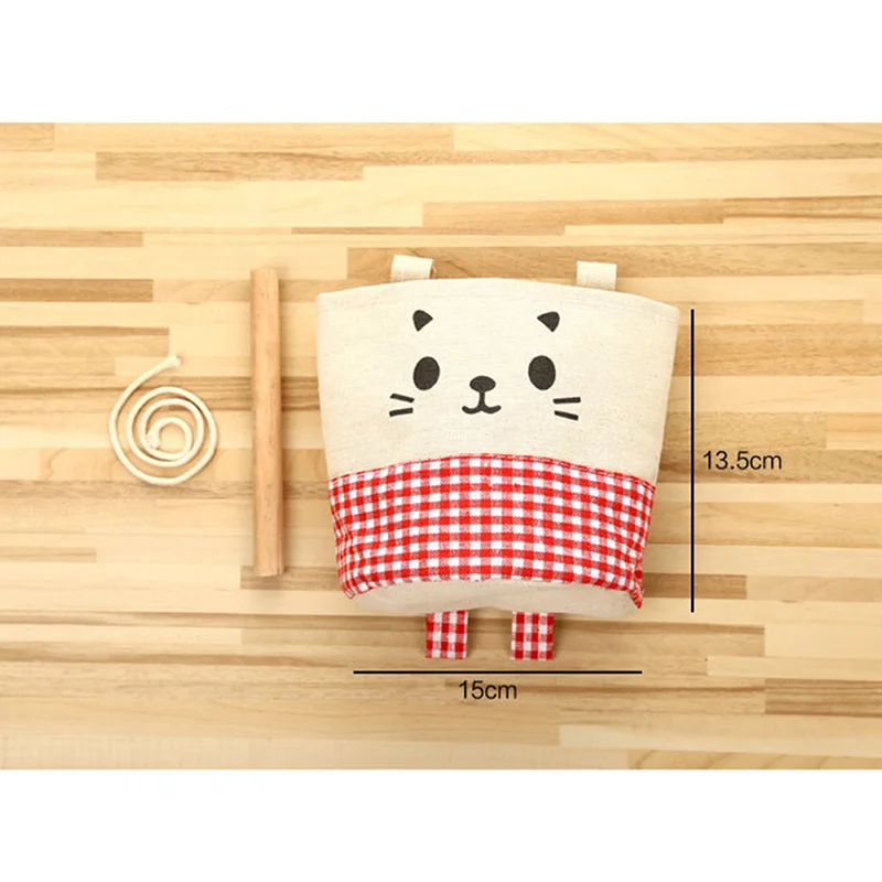Сумка для хранения сумка мультфильм подвесной органайзер контейнер прочный для Стены Двери Шкаф DNJ998