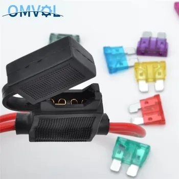 

1Set medium blade car fuse Box waterproof auto Fuse Holder