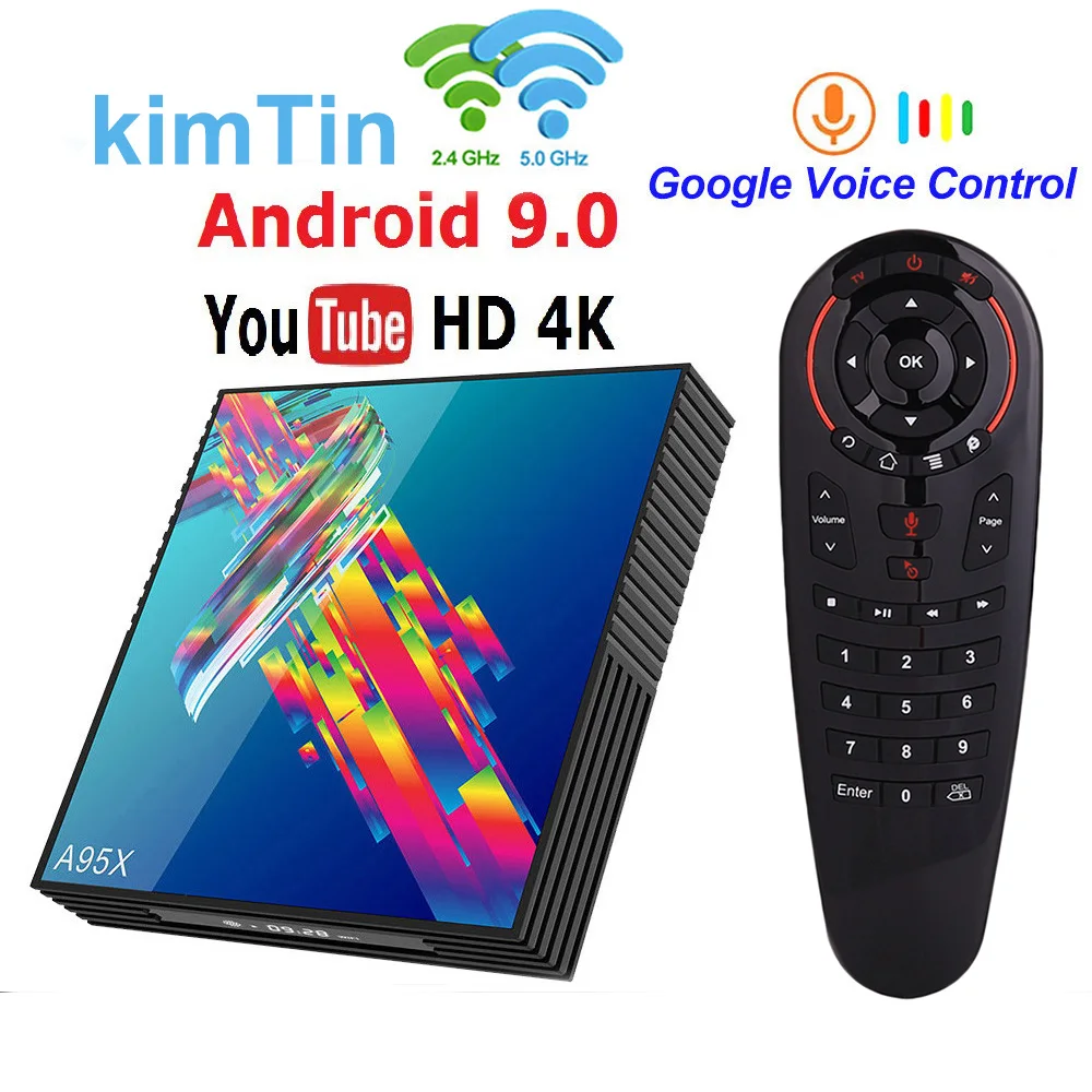 ТВ приставка Android 9 A95X R3 RK3318 Смарт ТВ приставка 4 Гб 64 Гб USB3.0 2,4G 5G Wifi Google Play Store Netflix Youtube IP tv 4K медиаплеер