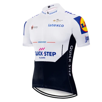 

2020 new Quick step cycling jersey Summer Short Sleeve MTB Bike Cycling Clothing Ropa Maillot Ciclismo Racing Bicycle Clothes