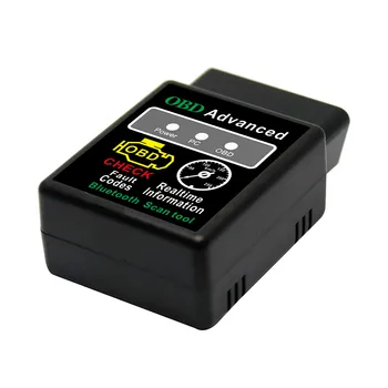 

V02H2 Bluetooth Scanner V1.5 Wireless Interface Code Reader Diagnostic Tool V02H2 V1.5 OBDII Diagnostic Scanner Bluetooth 2#BA