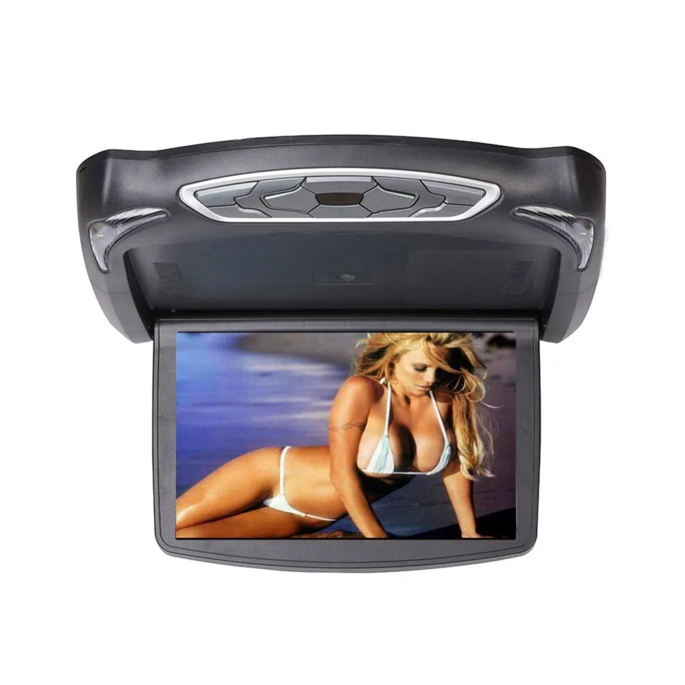 13,3 дюймов автомобильный монитор на крыше TFT lcd откидной видео плеер DVD/SD/USB/игры