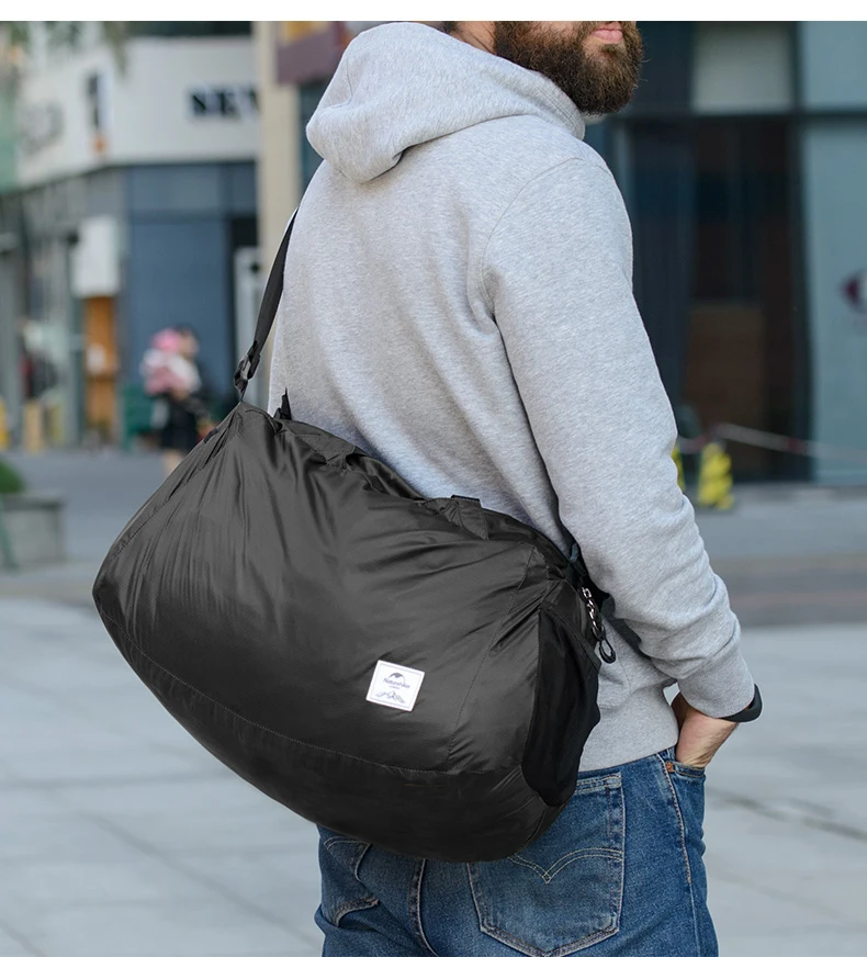 Naturehike 32L Сверхлегкий складной 20D Силиконовый водонепроницаемый мешок дорожные сумки Кемпинг унисекс сумка на плечо открытый туристический рюкзак