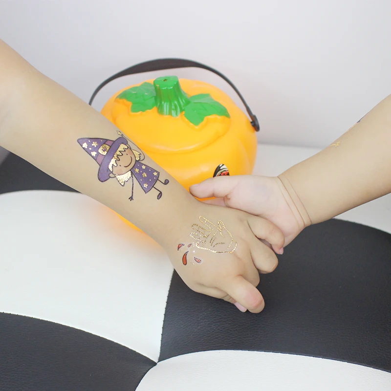 kids tattoo sticker temporary hand tattoos cartoon gold temporary tattoos for children glitter tattoo stickers halloween tattoos kids tattoo sticker temporary hand tattoos cartoon gold temporary tattoos for children glitter tattoo stickers halloween tattoos