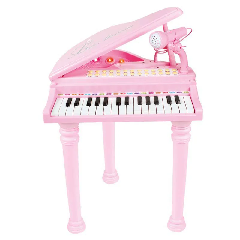 

Polaroid 1504a Children Beginner Electronic Keyboard Music Toy with Microphone Baby Educational Piano Toys