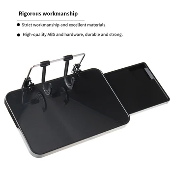 

Portable Car Mounted Small Table Board Car Dining Table Folding Computer Desk Rack Laptop Support Auto Accessories