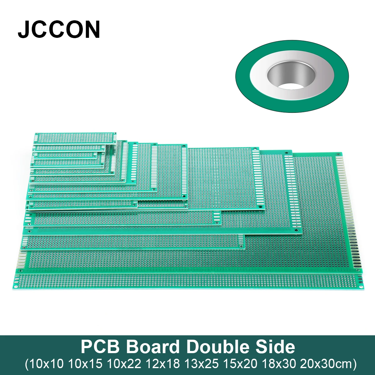 Pcb Board Double Side Prototype Diy Universal Printed Circuit 10X10 10X15 10X22 12X18 13X25 15X20 18X30 20X30Cm Protoboard