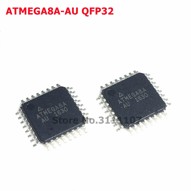 Микросхема QFP32 5 шт./лот ATMEGA8A-AU микроконтроллер 8 бит AVR | Электронные компоненты и