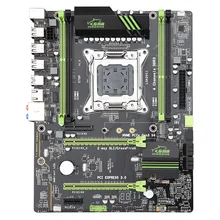 JINGSHA X79P LGA 2011 Motherboard 4-Channel DDR3 64G REG ECC RAM NVME M.2 USB3.0 SATA3.0 Support Intel Xeon E5 V1& V2 Core I7 S