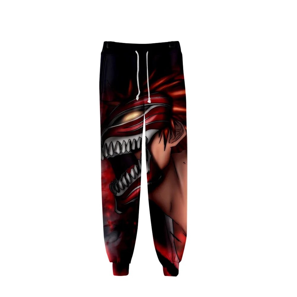 Unisex Anime Bleach Kurosaki Ichigo Sweat Pants 3D Joggers