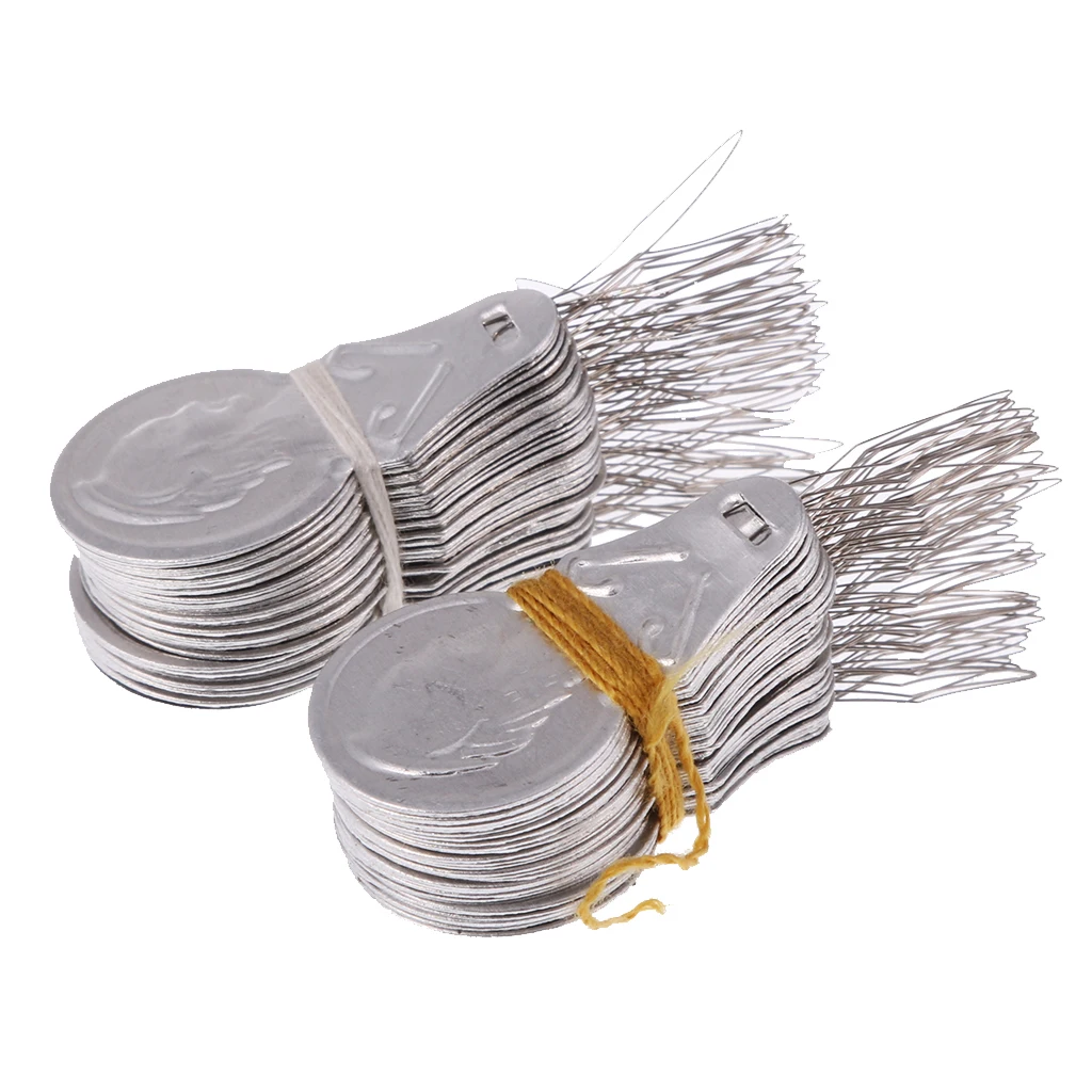 100pcs Wire Loop DIY Needle Threader Stitch Insertion Sewing Crafts Tools