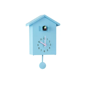 

1Pc Wall Clock Modern Design Nordic Style Clock Hanging Decoration Time Signal Clock Telling Time Clock For Hotel Room Home