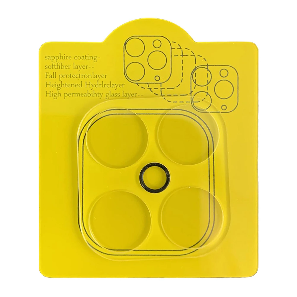 Tempered Glass Full Coverage Phone Camera Lens Protective Film for iPhone 12