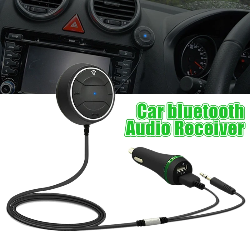 Car Bluetooth Receiver USB Wireless Audio Music Player Adapter Car Bluetooth AUX