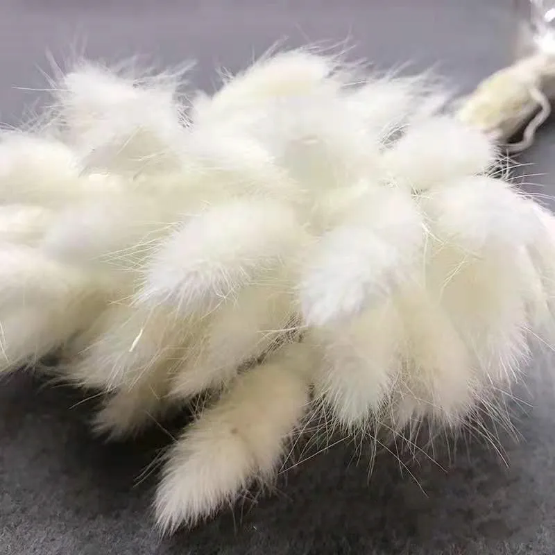 

30 pcs Natural Dried Flowers Rabbittail Bouquet Rustic Wedding Decoration Christmas Decoration Wreath Home Salon Accessories