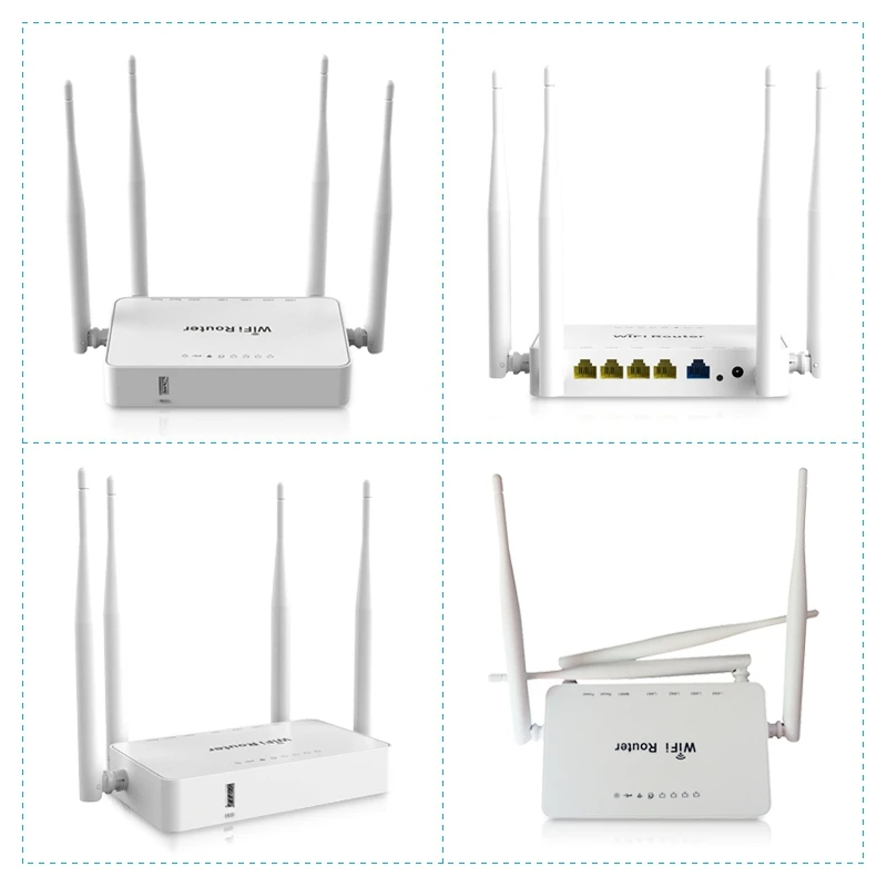 Беспроводной WiFi роутер 300 Мбит/с WiFi роутер с 1 Wan 4 Lan беспроводная точка доступа, Интернет Wifi роутер для Usb модема-EU Plug
