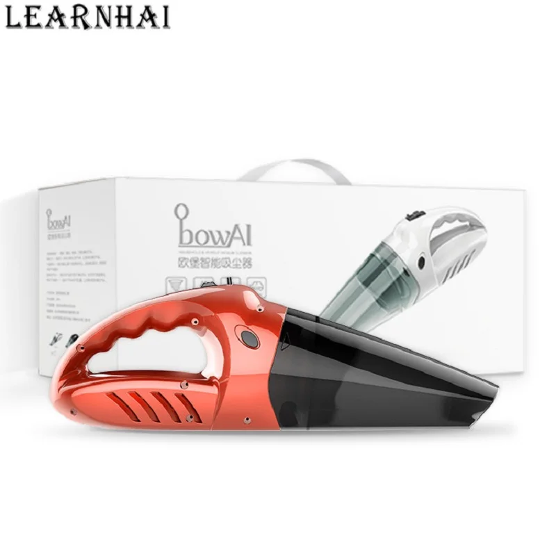 LEARNHAI, портативный, 3,7 в, 120 Вт, беспроводной пылесос для сухой и влажной уборки, домашний, автоматический, ручной, пылеуловитель, сильное всасывание, Прямая поставка