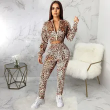 Женские спортивные костюмы для спортзала, сексуальный женский спортивный костюм, цифровой принт, комплект из двух предметов, короткий топ с длинным рукавом+ штаны# D