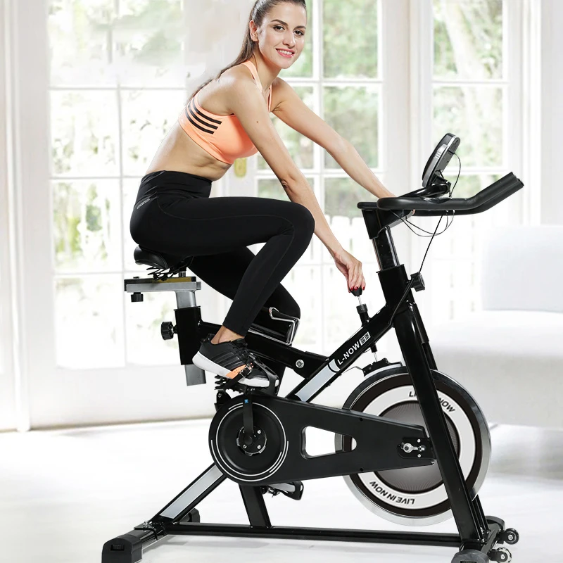 Спиннинг Велосипед домашний фитнес-велосипед крытый велосипед фитнес оборудование ультра-тихий комнатный велосипед для тренировок