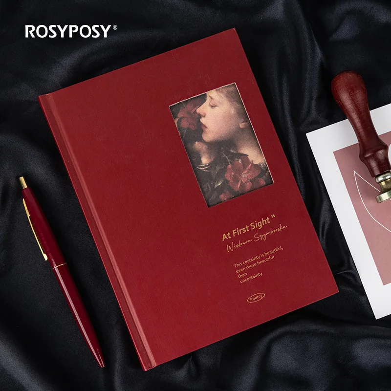 

1pcs Retro Hollow Hardcover Notebook Reading List, Reading Notes Notepad Book Notes Diary Series Stationary
