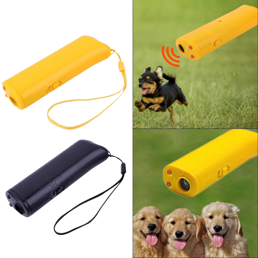 

Ultrasonic Dog Training Repeller Control Trainer Device Dogs Anti-barking Stop Bark Deterrents Pet Training Device Dropship
