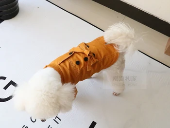 

Pet Clothes Dog Clothing Costume Coats Jackets Chihuahua Windbreaker Small Dogs Luxury Dog Clothes Fashion Dla Psa Outfit EE6FY