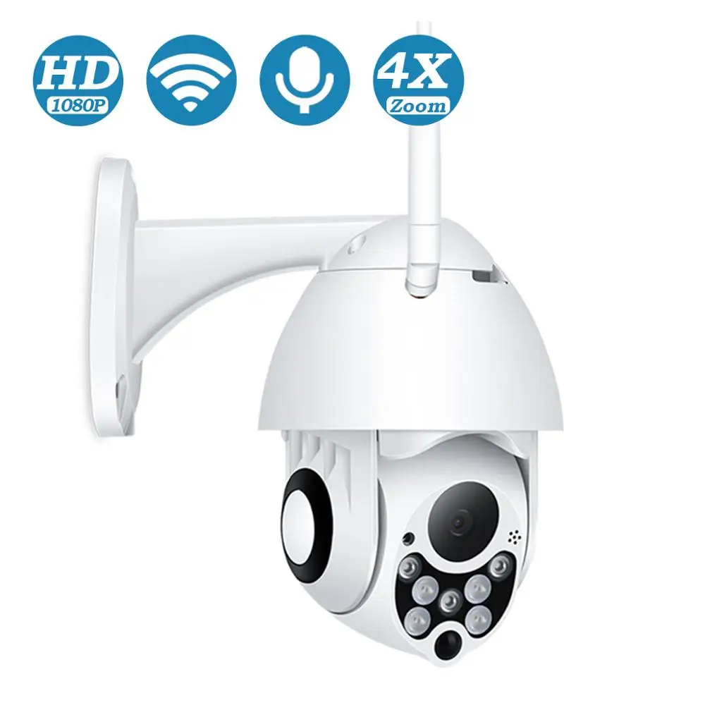 Icybelle 1080P HD IP CCTV камера Камера сигнал тревоги на открытом воздухе Wi-Fi аудио