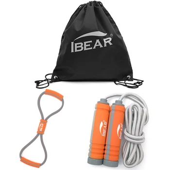 

Outdoor gym 8-character Puller, Skipping Rope Set