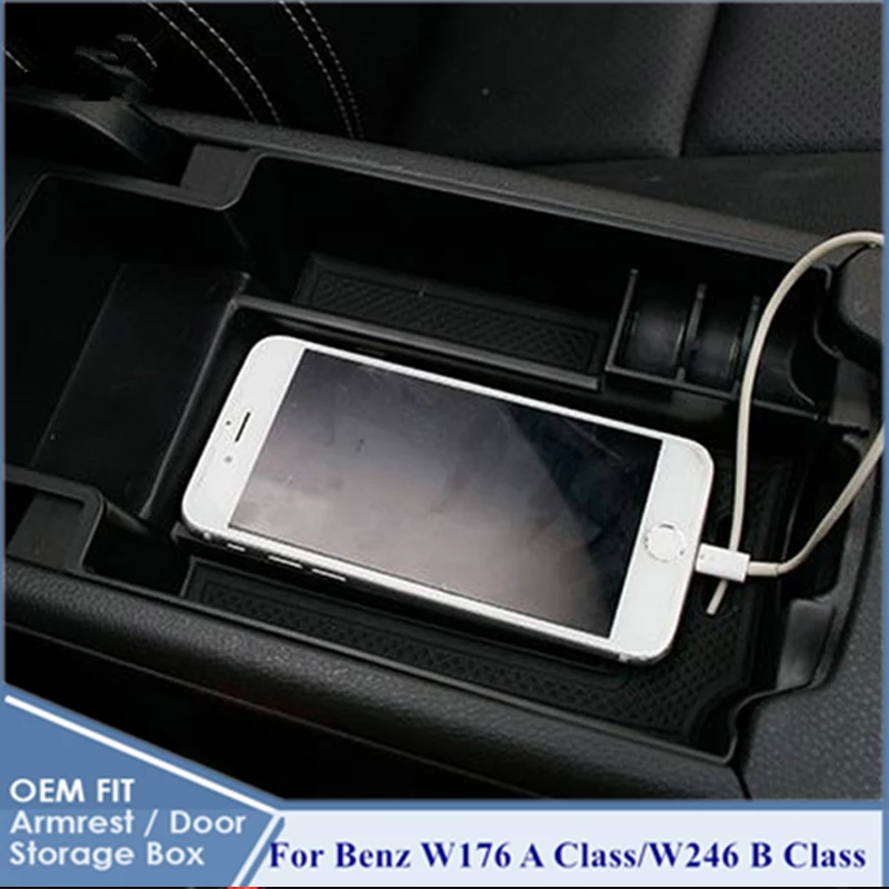 Центральный подлокотник ящик для Benz W176 A class и W246 B аксессуары интерьера