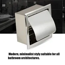 Нержавеющая сталь скрытый держатель рулона бумаги аксессуары для ванной комнаты инструмент для чистки туалета держатель туалетной бумаги Выдвижная бумажная башня