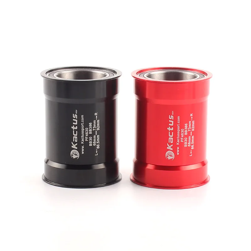 KACTUS BB386 BB30 керамический подшипник Нижний Кронштейн MTB велосипеда 68-73 мм 86,5-92 мм пресс подходит оси шоссейного велосипеда для SRAM шатуны