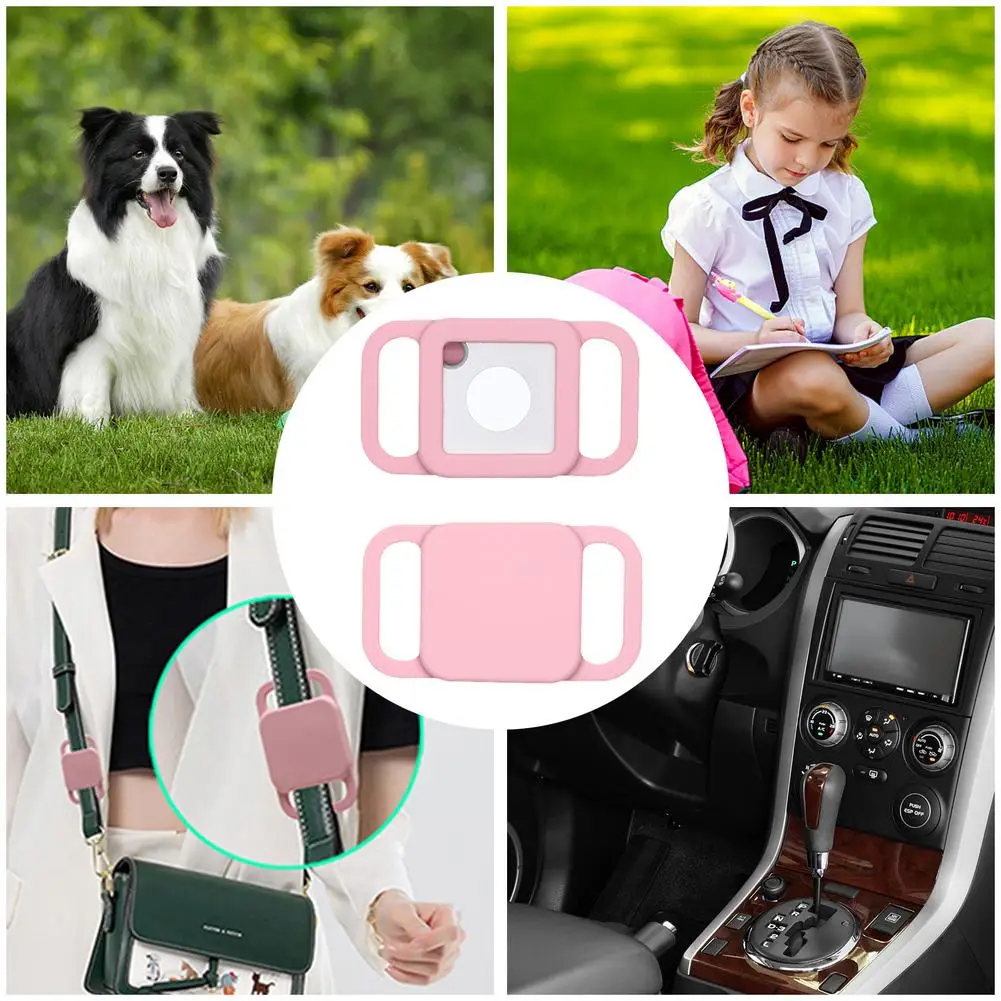 Silicone Protective Case For Tile Mate 2020 Pet Collar Location Tracker Anti-Scratch Anti-Lost Device Cover Sleeve Bumper