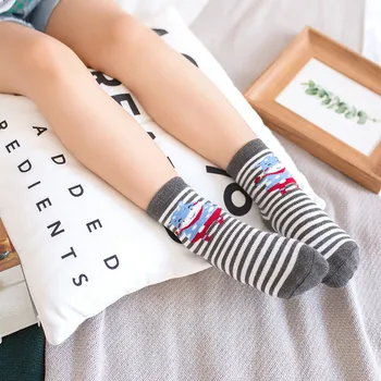 

2020 factory wholesale children socks baby girl boy terry thick winter socks cotton cute animal socks free shipping