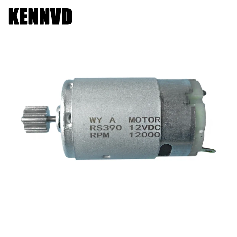 12T 6V 12V RS390 어린이 전기 자동차 모터, RS380 어린이 전기 오토바이 모터, 4 륜 구동 모터