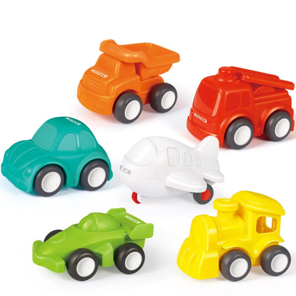Игрушечный автомобиль, новинка, игрушечный автомобиль, 6 шт. в упаковке, игрушки для малышей, автомобили пуш-ап и ходовые машинки, детская игрушечная машинка, 6,26