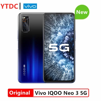 

Original Vivo iQOO Neo 3 Smartphone 8GB 128GB Snapdragon 865 4500mAh 44W Dash Charging 144Hz Screen Refresh Rate NFC MobilePhone