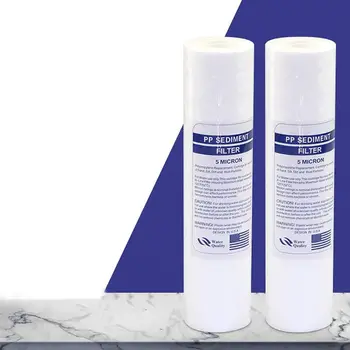 

5Pcs Replacement Water Sediment Filters (5 Micron) 10\" Cartridges