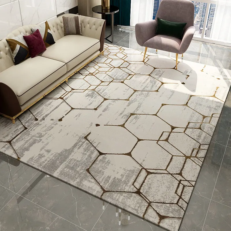 

Thick Polypropylene Carpets For Living Room Decorative Bedroom Carpet Sofa Coffee Table Floor Rug Modern Nordic Office Floor Mat