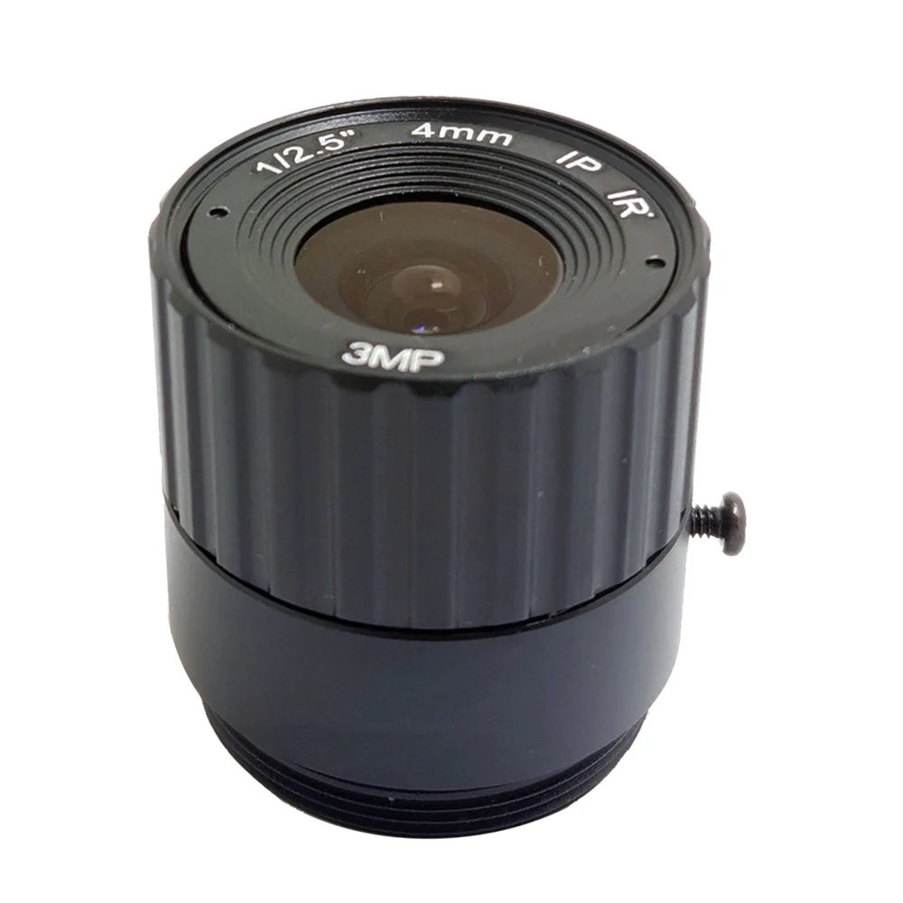 ИК-объектив камеры видеонаблюдения JIENUO 4 мм CS Объектив 3MP для HD-камеры s F2.0 формат