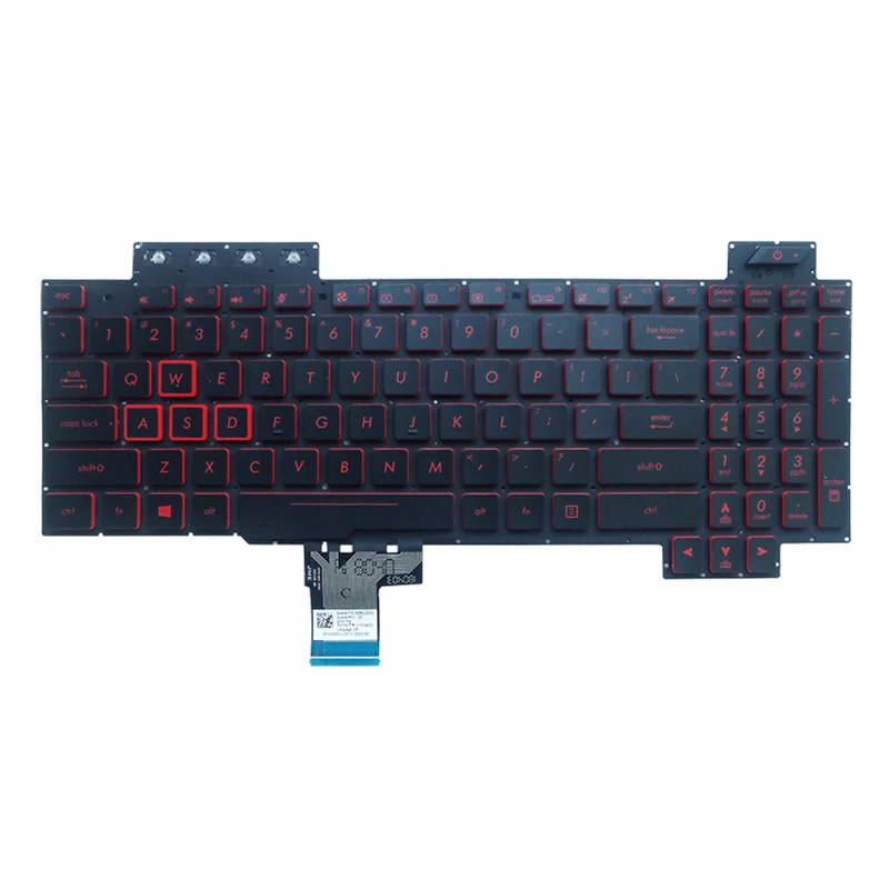Teclado Portátil Inglês para Asus Teclado Retroiluminado Jogos Tuf Fx505 Fx505g Fx505d Fx505gd Fx505ge Fx505gm Fx505dy Fx505dv Fx505dt us - Imagem 4