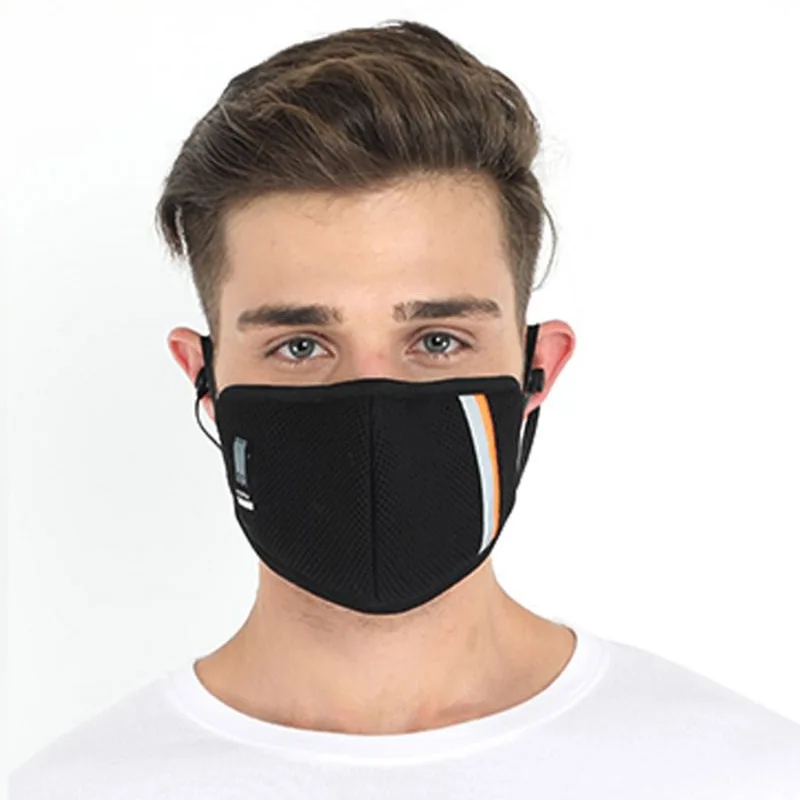 Reusable Outdoor Smart Face Mask With Bluetooth Earphones Facemask Mascarilla Blotoo Headphone Earbuds Headset with Micphone