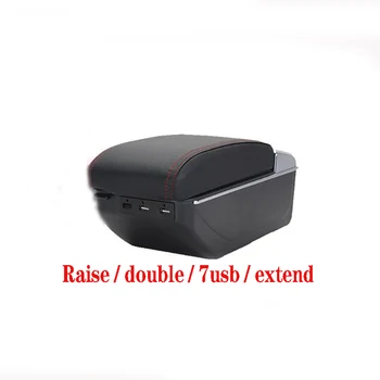 

Arm Rest Rotatable For VW Polo Vento 2010-2017 Center Centre Console Storage Box Armrest 2011 2012 2013 2014 2015 2016